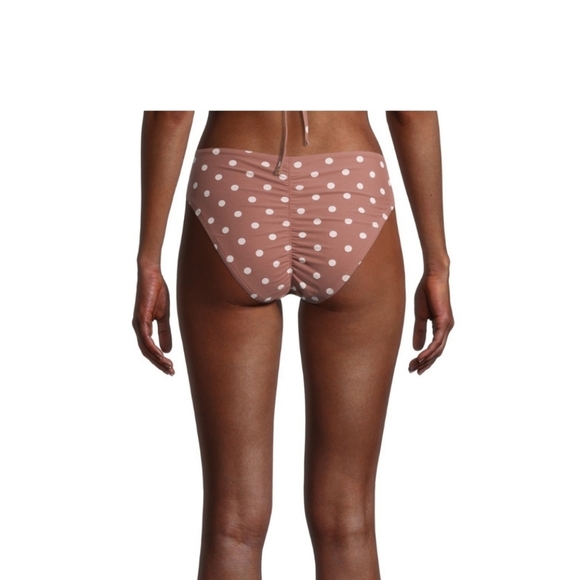 Time and Tru NWT Polka Dot Print Bikini Swim Bottoms 684 - Picture 2 of 7